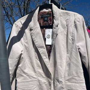 Calvin Klein Jeans Beige Blazer